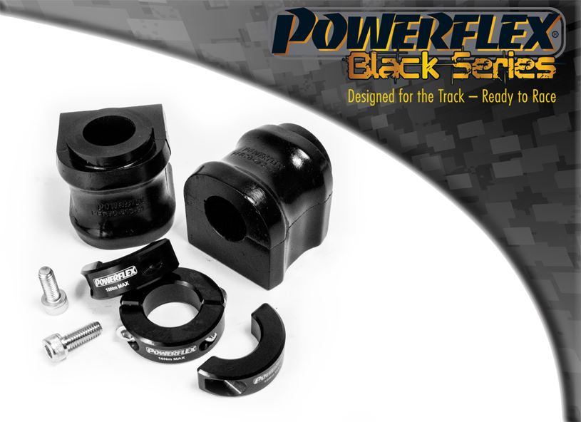 Powerflex Black Series Front Anti-Roll Bar 24.2 mm PFF76-403-24.2BLK 2 Included