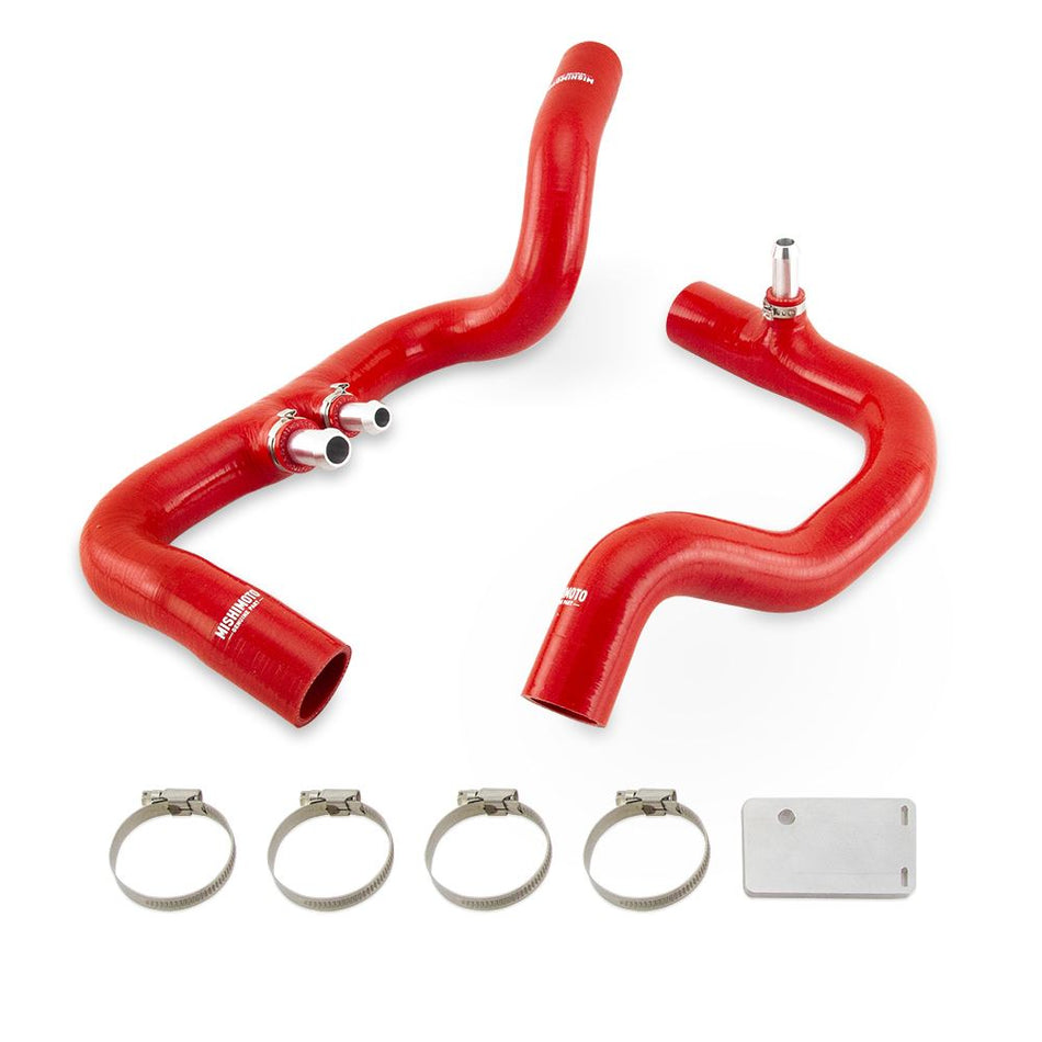 Mishimoto Rad Hose Kit AT Red Jeep Wrangler/Gladiator JL/JT 2018-2025