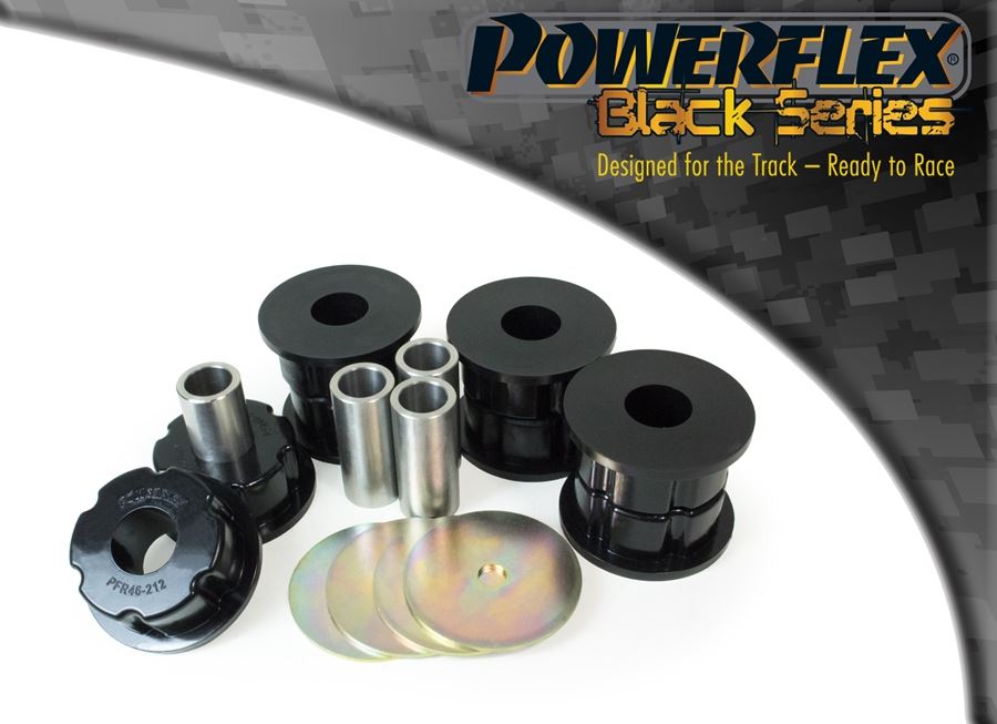 Powerflex Black Series Rear Subframe Mounting Bush PFR46-212BLK (4 Included)