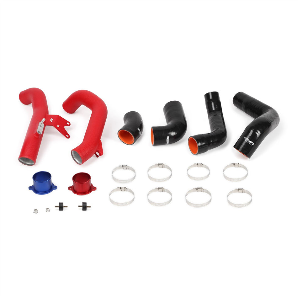 Mishimoto 1.5T Intercooler Pipe Kit Honda Civic 2016-2021 Wrinkle Red