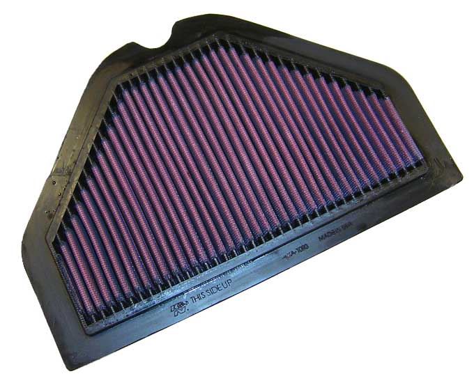 K&N High-Flow Air Filter Washable Kawasaki Zx1100 Ninja Zx-11/Zzr1100 1100 93-01