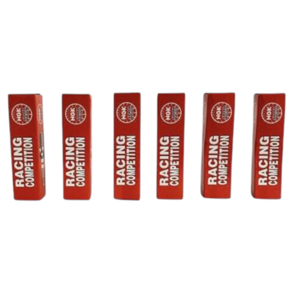 NGK Racing Competition Iridium x6 Spark Plugs Set for Audi A4 RS4 B9 B9.5