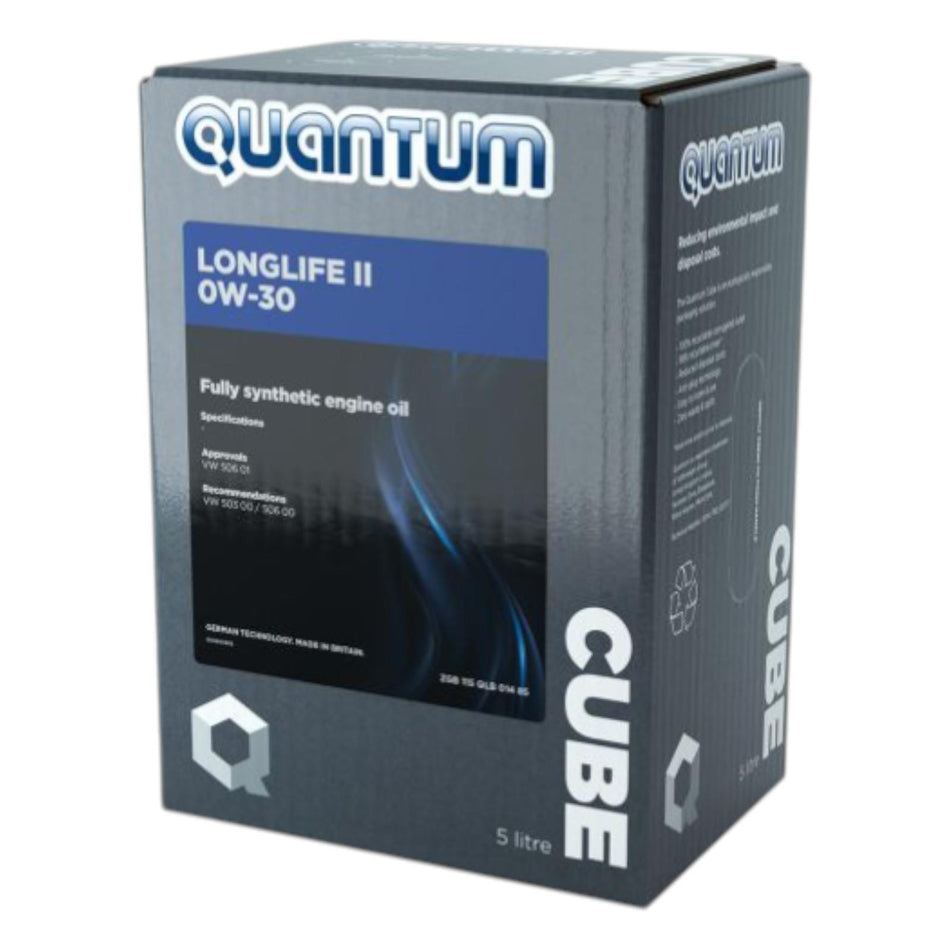 Quantum LongLife 2 0W-30 Fully Synthetic Engine Oil 5L For VW 503 00 R5 V10 TDi + More