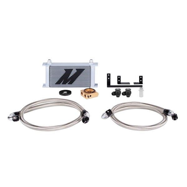 Mishimoto Thermostatic Oil Cooler Kit For Mazda MX-5 Miata 16-18 Silver