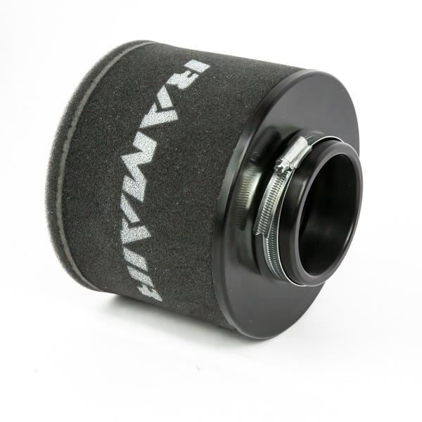 Ramair Performance Foam Polymer Base Rubber Neck Universal Cone Air Filter 90mm