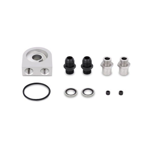 Mishimoto Universal Row Oil Cooler Kit Upgrade Aftermarket Silver