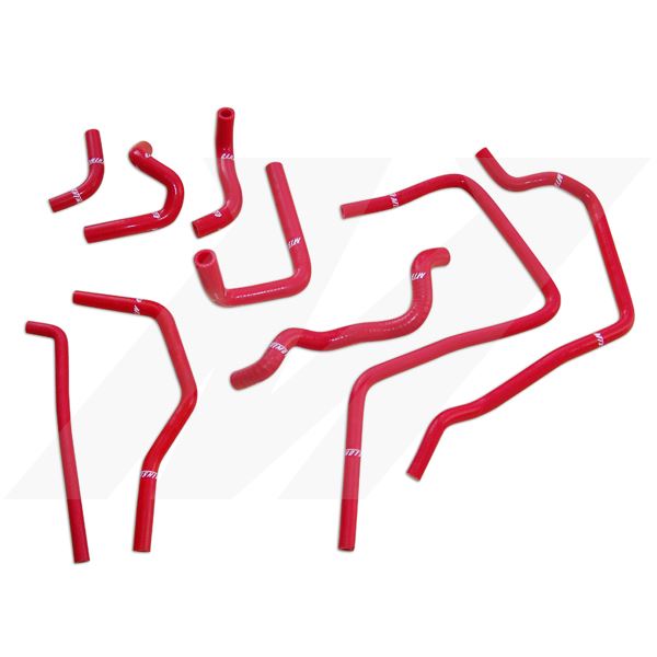 Mishimoto Performance Silicone Ancillary Hose Kit Subaru Impreza 2002-2005 Red