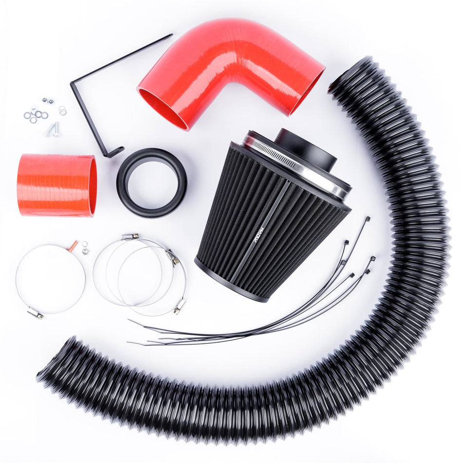 Ramair Performance Pleated Air Induction Kit For VW Golf MK5 R32 Audi A3 3.2 V6
