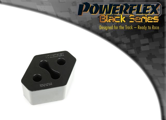 Powerflex Black Series Universal Exhaust Mount  EXH014BLK (1 Included)