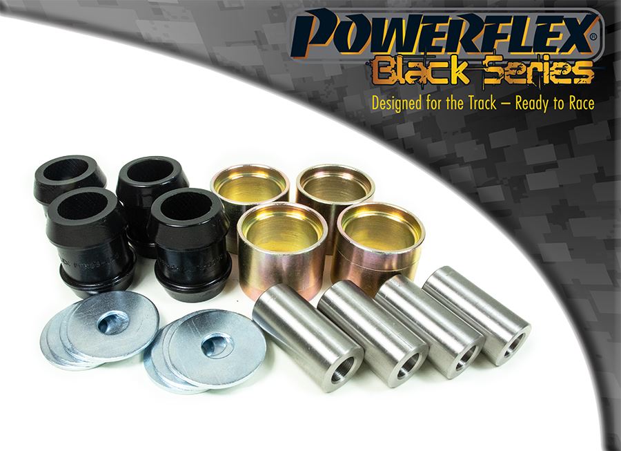 Powerflex Black Series Rear Knuckle Upper/Lower Link PFR36-613BLK (4 Included)