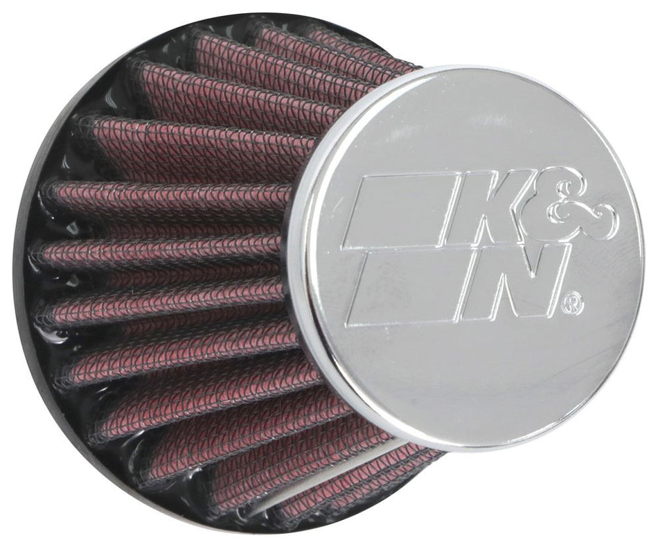 K&N Universal Clamp-On Filter High-Flow Oiled Yamaha Xvs650 Dragstar 650 96-02