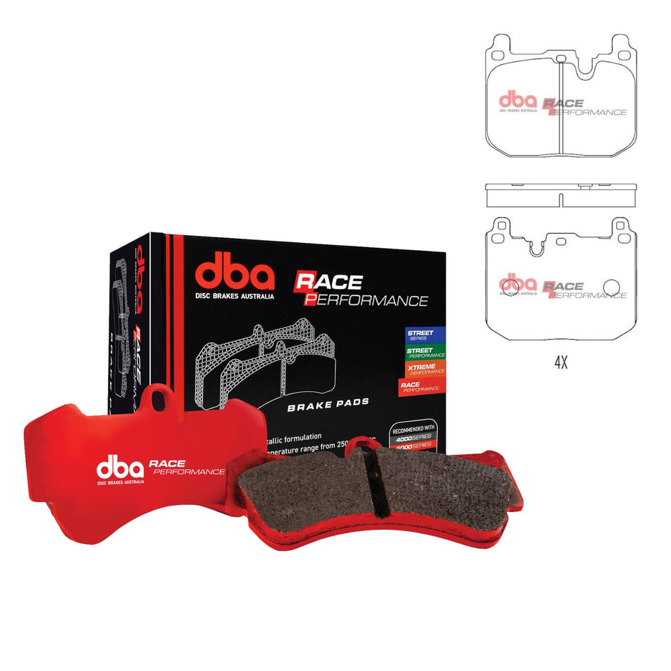 DBA Race Performance Front Brake Pads for M135i M140i M2 F87 M3 F80 M4 F82 340i