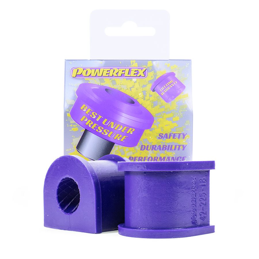 Powerflex Road Series Rear Anti Roll Bar Bush 18mm PFR42-225 (2 Included)