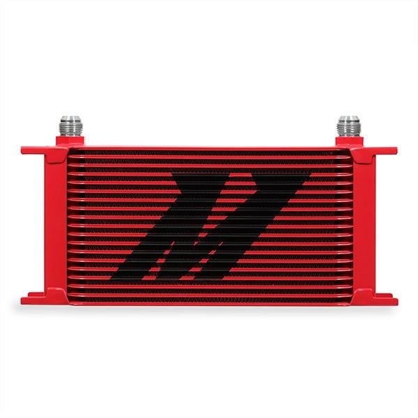Mishimoto Universal 19-Row Oil Cooler Upgrade Aftermarket Red