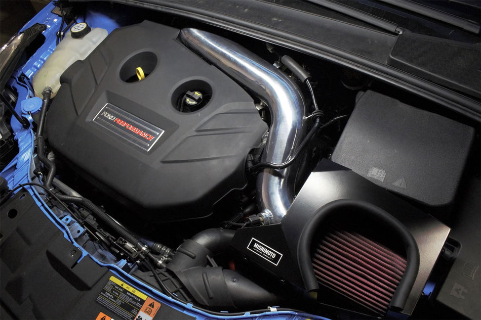 Mishimoto Performance Air Intake Kit Ford Focus 16-18 Wrinkle Black