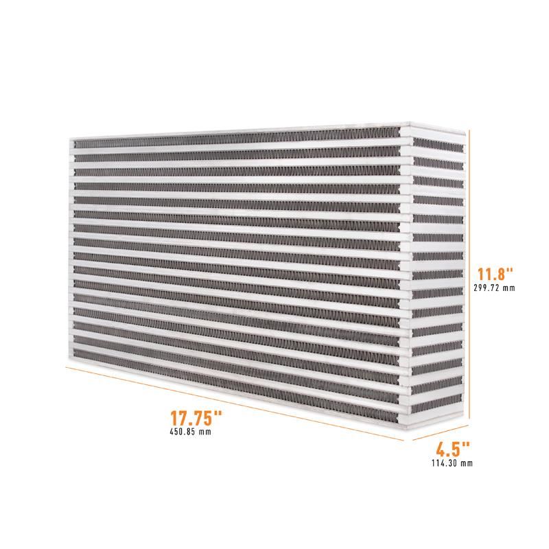 Mishimoto Universal Air-to-Air Race Intercooler Core, 17.75 x 11.8 x 4.50