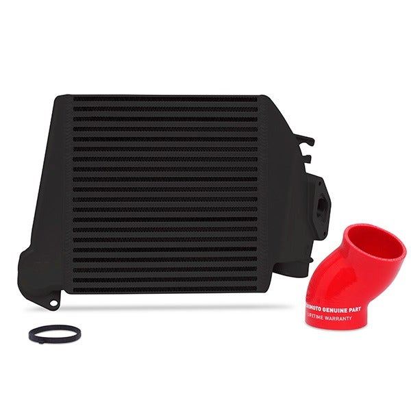 Mishimoto Top Mount Intercooler Kit For Subaru Legacy 05-14 Black w/ Red Hose