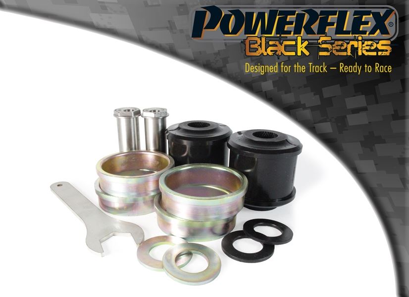 Powerflex Black Front Radius Arm To Chassis Caster Adj PFF5-5401GBLK 2 Included