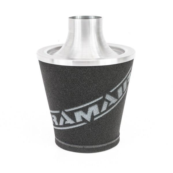 Ramair Performance Universal Cone Air Large Foam Filter Coupler 100mm Silver