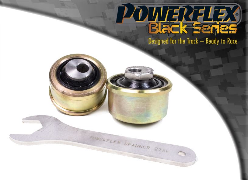 Powerflex Black Series Front Arm Rear Anti Lift Caster Bush PFF16502GBLK (2 Req)