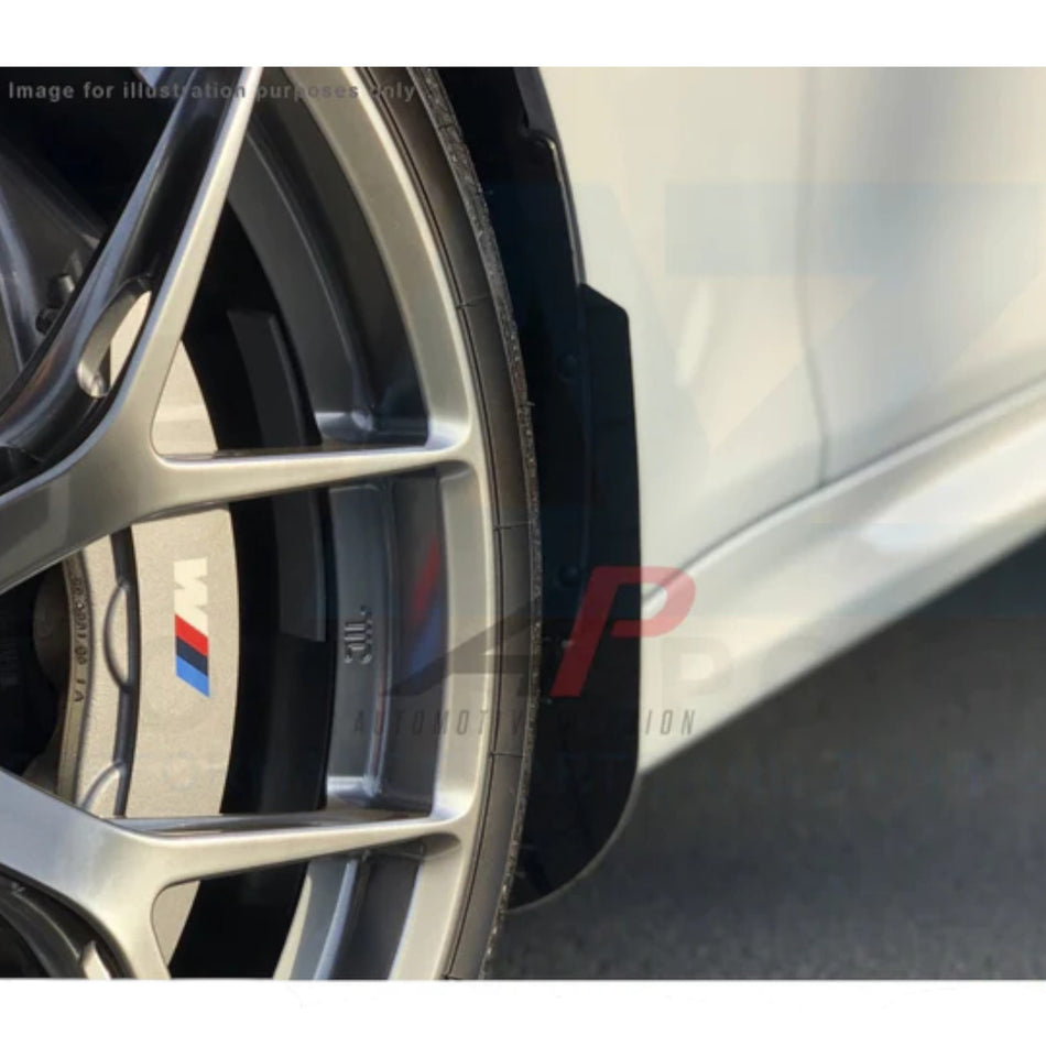 AP Design Front & Rear Carbon Arch Guards/Mud Flap Package - BMW M4 F82 F83