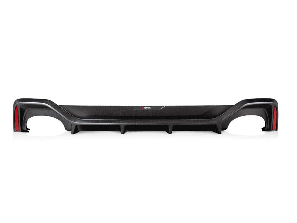 Akrapovic Rear Diffuser Carbon Fibre Matte Finish For Audi RS6 RS7 C8 Incl Performance 20-23