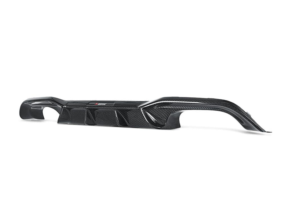 Akrapovic Rear Diffuser Carbon Fibre Gloss Finish For BMW M2 F87 CS / Competition Pack 16-21