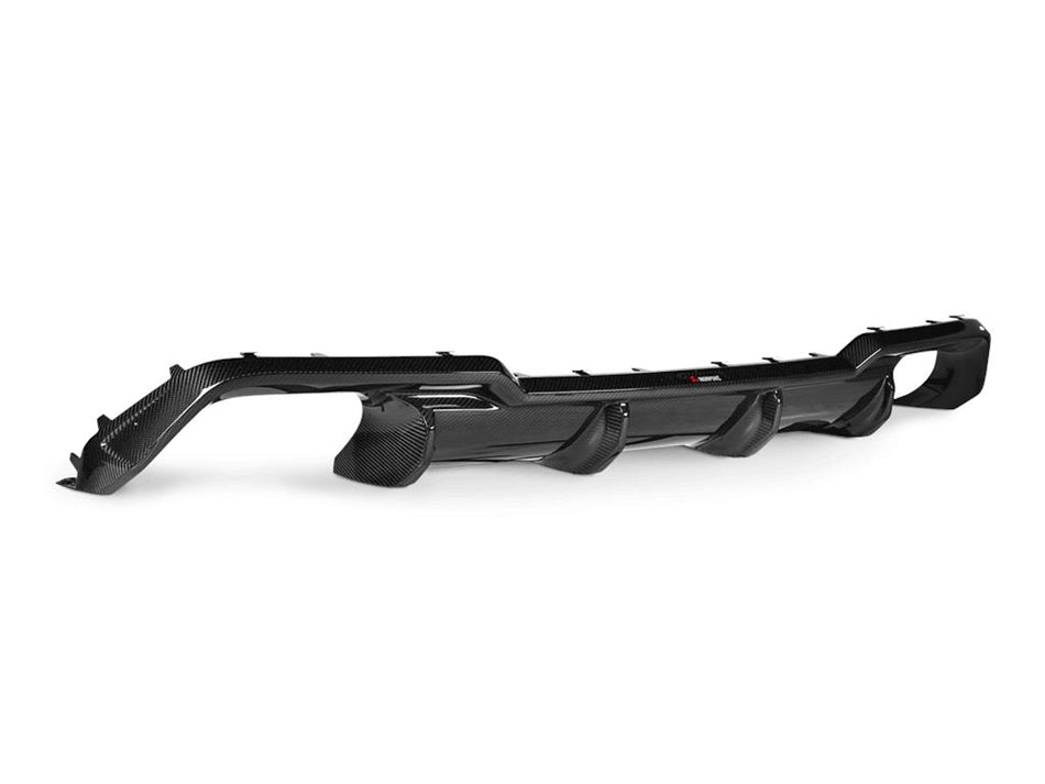 Akrapovic Rear Diffuser Carbon Fibre Gloss Finish For BMW M8 F91 F92 / Gran Coupe F93 Incl Competition 20-24