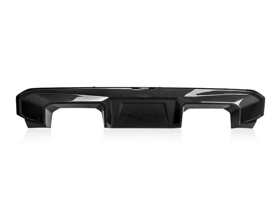 Akrapovic Rear Diffuser Carbon Fibre Gloss Finish For BMW M3 G80 G81 / M4 G82 G83 Incl Comp / CSL / CS