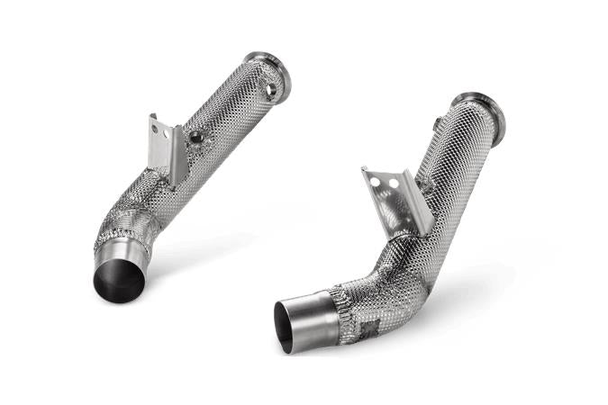 Akrapovic Exhaust Catless Race Downpipe Kit For Alfa Romeo Giulia Quadrifoglio 16-20