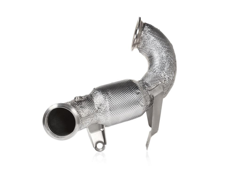 Akrapovic Sports Cat Downpipe 200CPSI For Mercedes A45 A45S AMG W177 / CLA45S C118 X118 / GLA45S H247 OPF/GPF 21-24