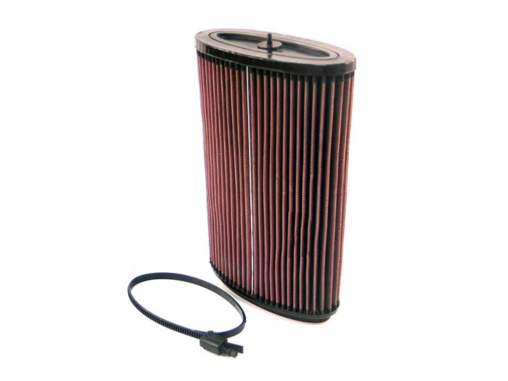 K&N High-Flow Performance Oval Air Filter PORSCHE CAYMAN S 3.4 295Hp 05-09