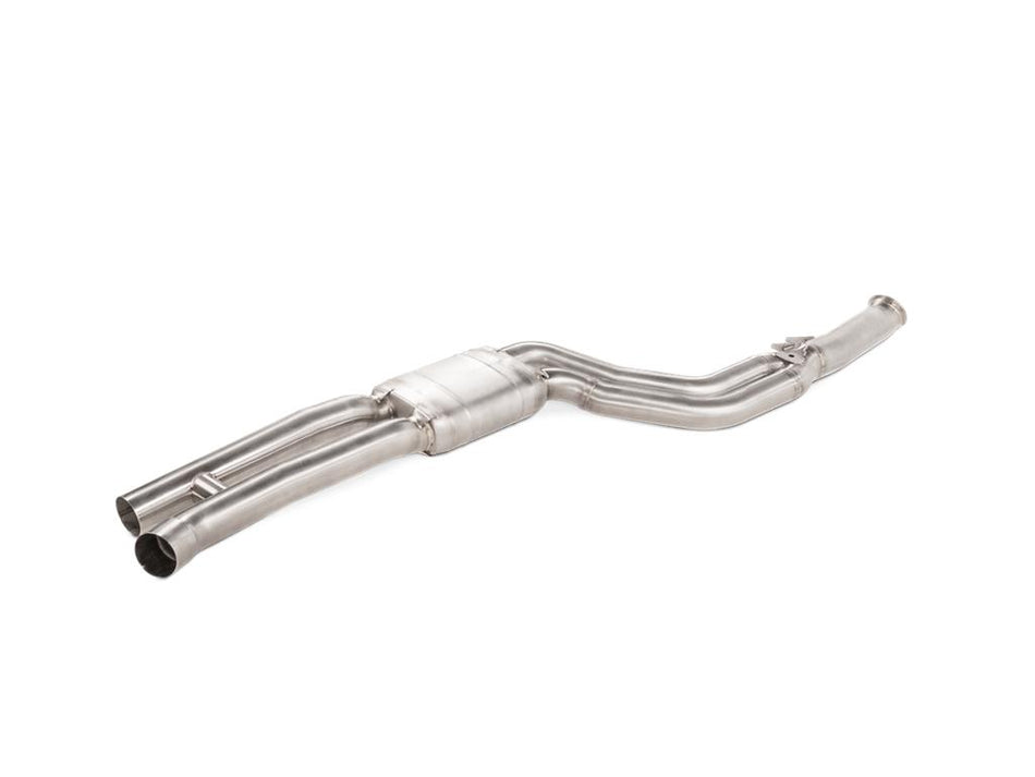 Akrapovic Link Pipe Set Resonated OPF Exhaust Delete For BMW M340i G20 G21 / M440i G22 G23 G26 20-24