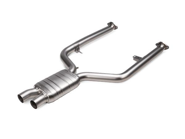 Akrapovic Evolution Link Pipe Mid Pipe Kit Res LONG For BMW M3 G80 G81 / M4 G82 G83 / M2 G87 21-24