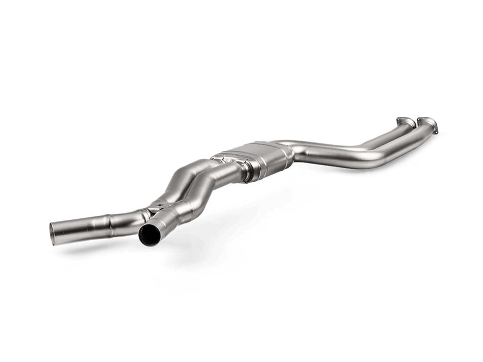 Akrapovic Evolution Link Pipe Mid Pipe Set Titanium Resonated For BMW M2 F87 Comp / CS 18-21