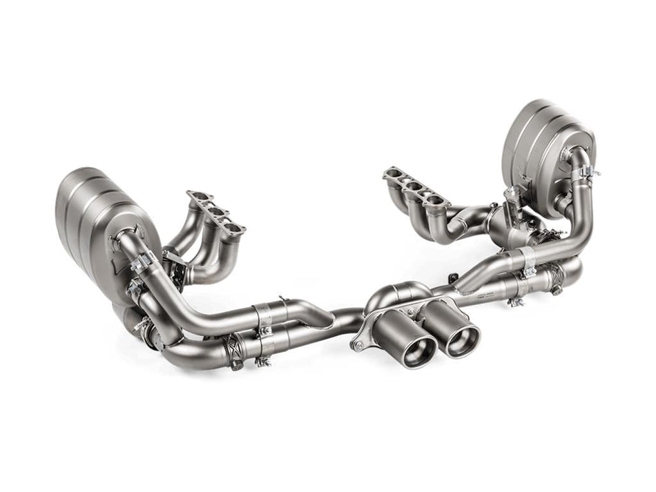 Akrapovic Evolution Header Set Titanium 100CPSI For Porsche 911 GT3 / Touring / GT3 RS 991.2 & 991.1 14-20