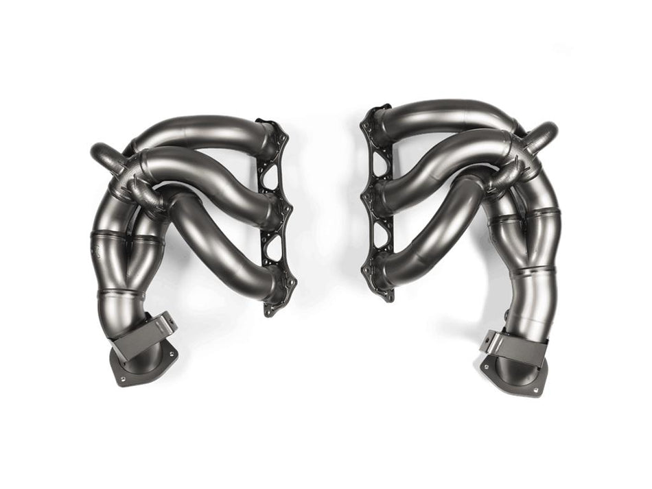 Akrapovic Exhaust Evolution Header Set Titanium For Porsche 718 Cayman GT4 RS / Spyder RS 22-24