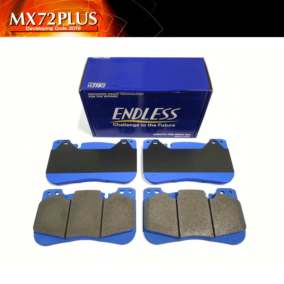 EIP289 Endless Front MX72 PLUS Performance Racing Brake Pads EIP289-MX72PLUS