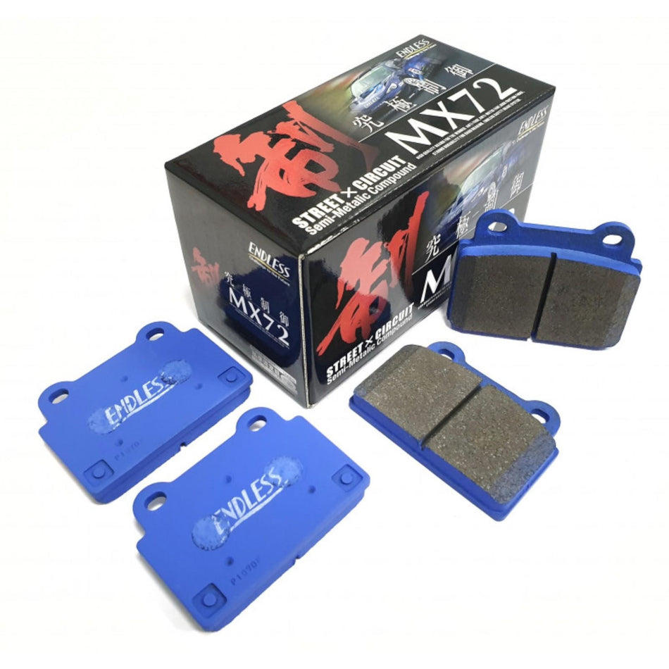 EP452 Endless Rear MX72 Performance Racing Brake Pads EP452-MX72