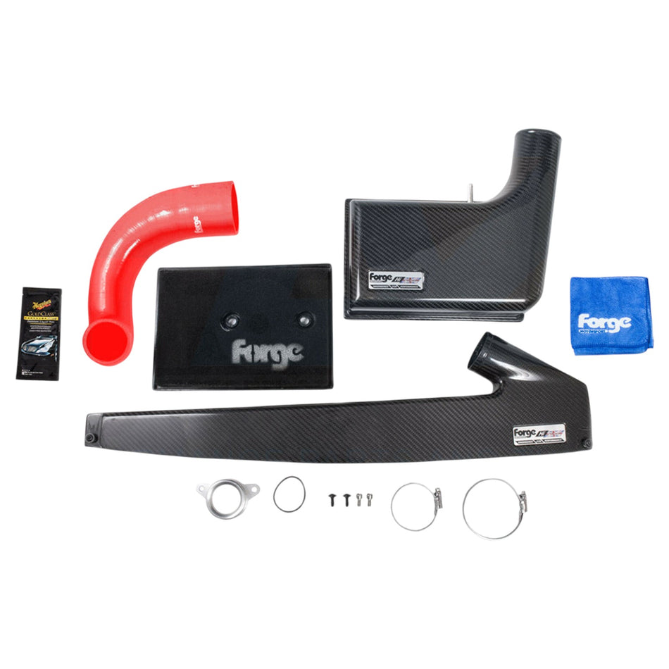 Forge Motorsport High Flow Carbon Intake 1.4 150/138 BHP VW Skoda Audi Seat RED
