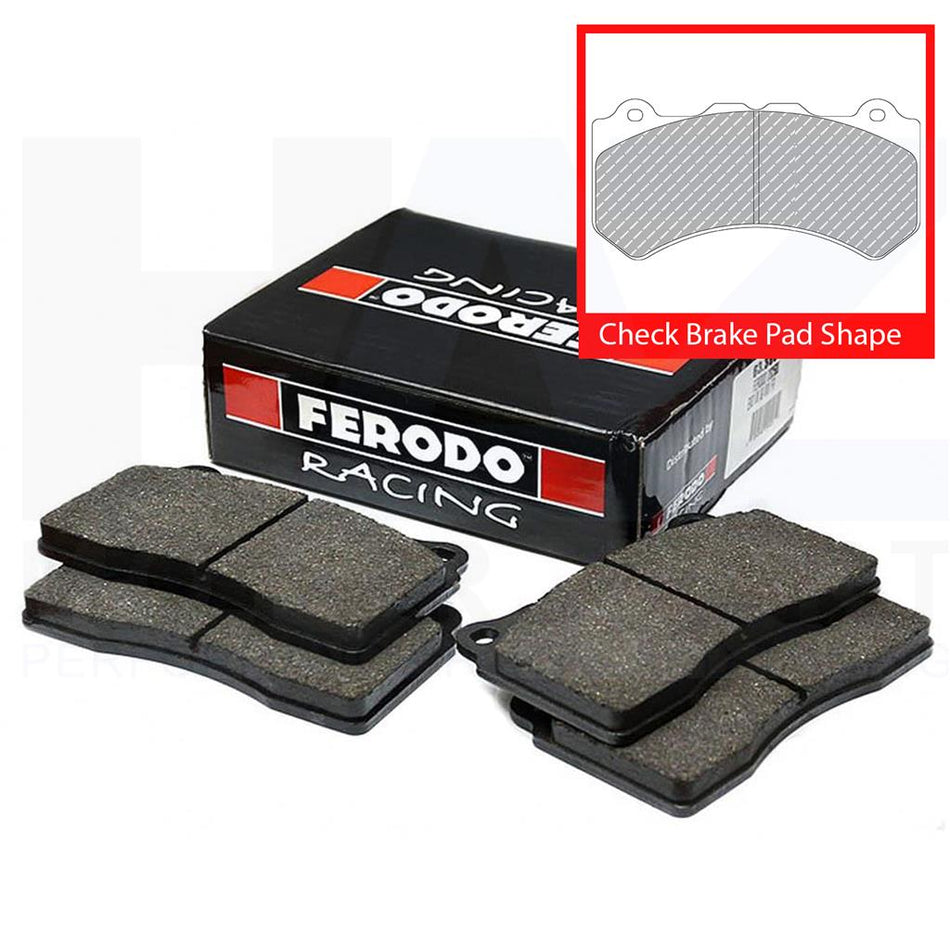 Ferodo Racing DS2500 Front Brake Pads FRP3133H (Please check brake pad shape)