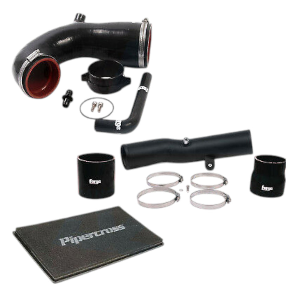 Forge Turbo Elbow Inlet + Intake Hard Pipe Filter Kit Audi RS3 8V 400PS FL/TTRS