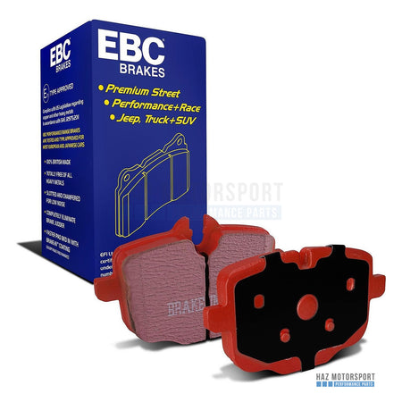 EBC Redstuff Front & Rear Brake Pads Kit For BMW X3 M F97 & X4 M F98 inc Competition - Low Dust, Low Noise