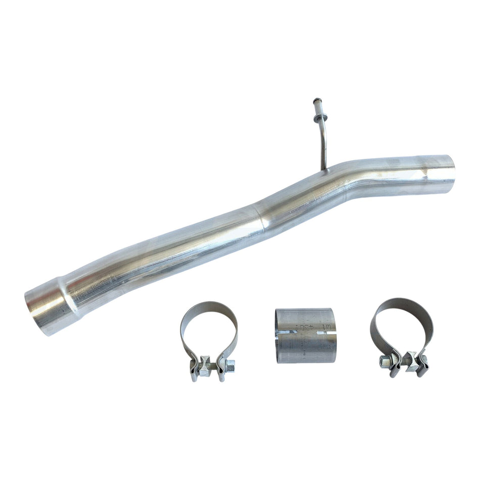 Exhaust Resonator Res Delete Pipe Kit VW Golf Mk7 Mk7.5 R Audi S3 8V +FL FITS OE
