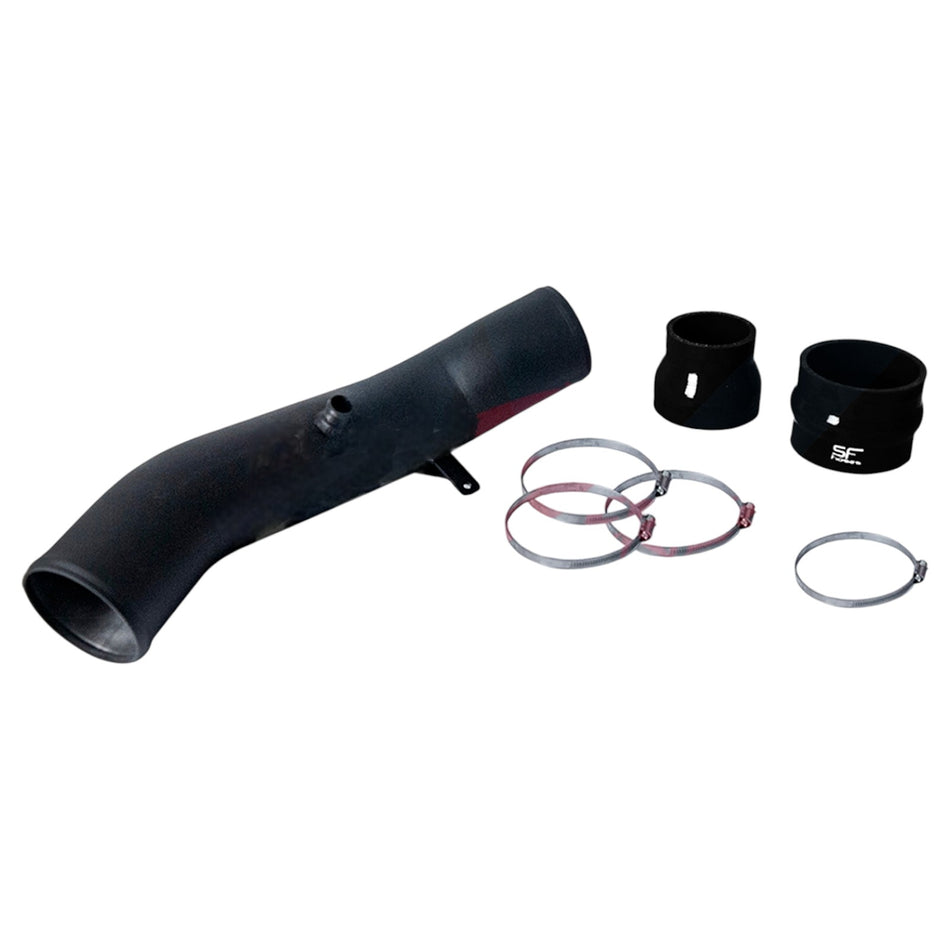HG Motorsport 3.5 Black Intake Hard Pipe Kit for Audi RS3 8V FL, TTRS 8S 400HP