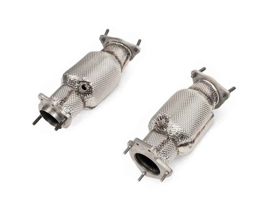 Akrapovic Link Pipe Set 200CPSI Sports Cat Downpipe For Chevrolet Corvette Stingray C8 20-24