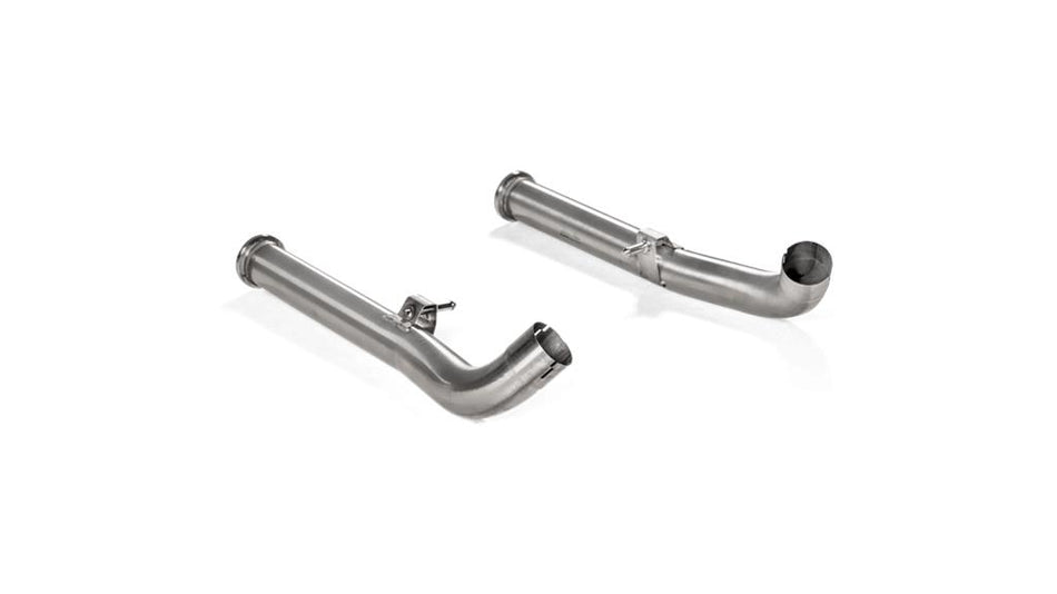 Akrapovic Front Link Pipe Set OPF Delete For Mercedes G63 / G63 4X4 Squared W463A OPF/GPF 19-24