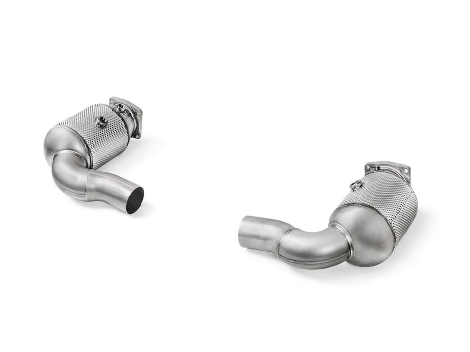 Akrapovic Exhaust Sports Downpipe Link Pipe Set  For Porsche 911 Turbo / Turbo S 991.2 16-19