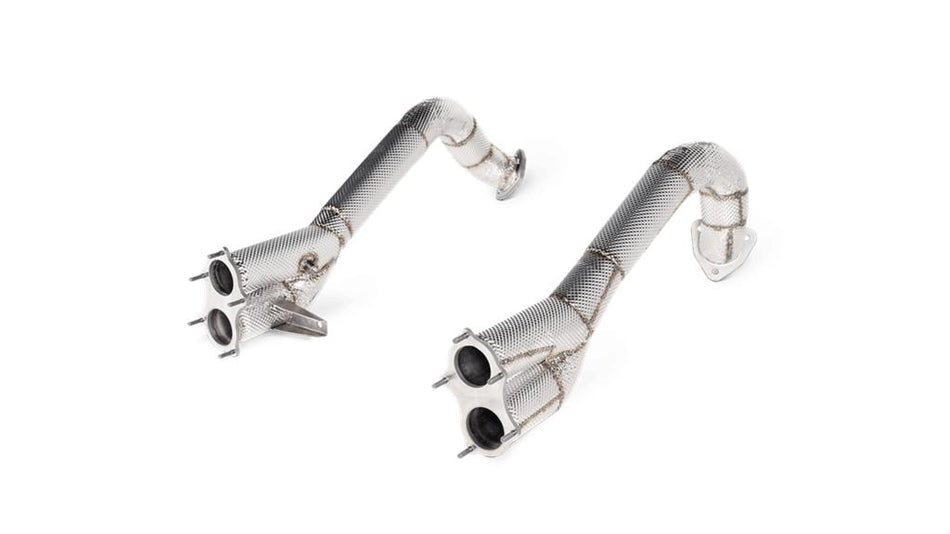 Akrapovic Link Pipe Exhaust Downpipe Titanium For Porsche 718 Cayman GT4 / GTS / Boxster GTS 20-24