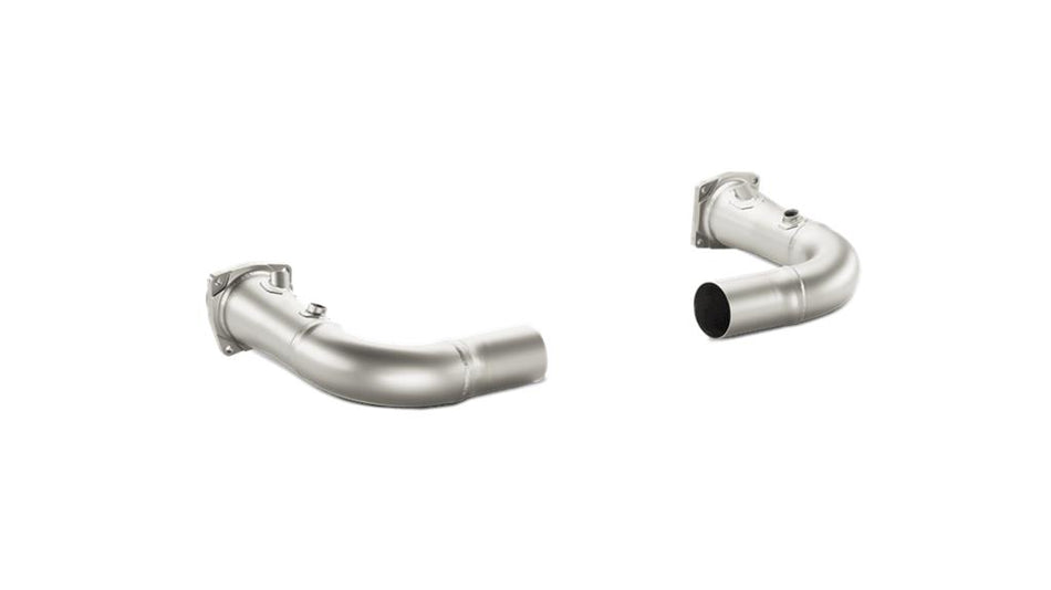 Akrapovic Exhaust Catless Race Downpipe Link Pipe Set  For Porsche 911 Turbo / Turbo S 991 14-15